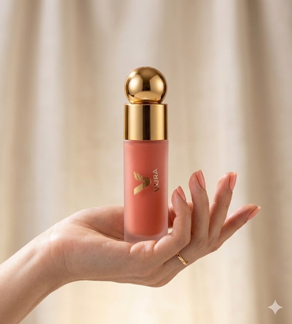 VURA Velvet Mousse Blush Cream | Soft Matte Lip & Cheek Color